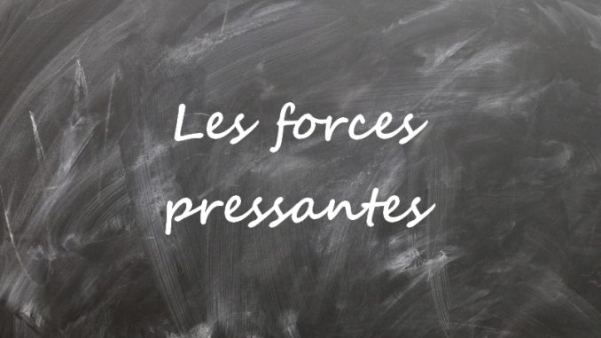 force-pressante Les forces pressantes