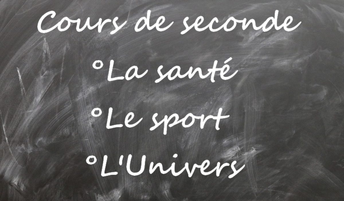 Tous Les Cours De Physique Chimie Niveau Seconde