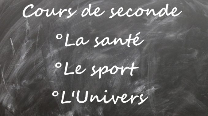 cours-seconde Cours de seconde
