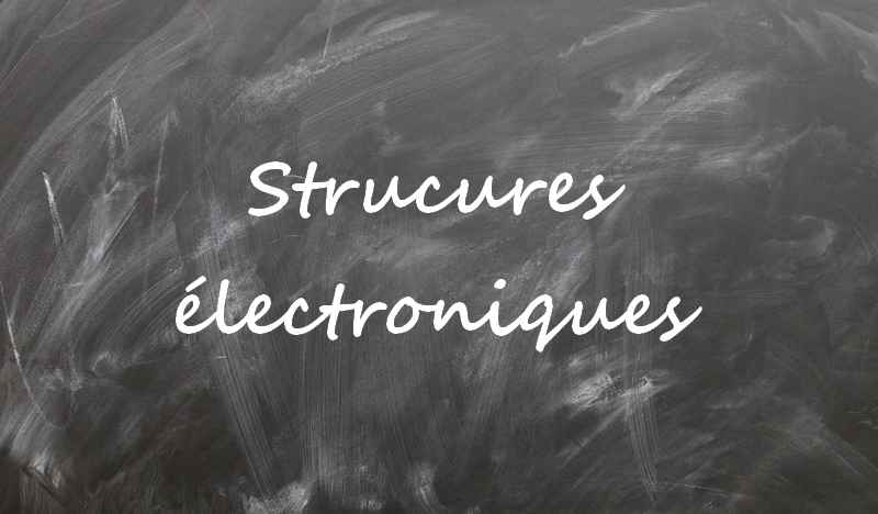 Structure électronique