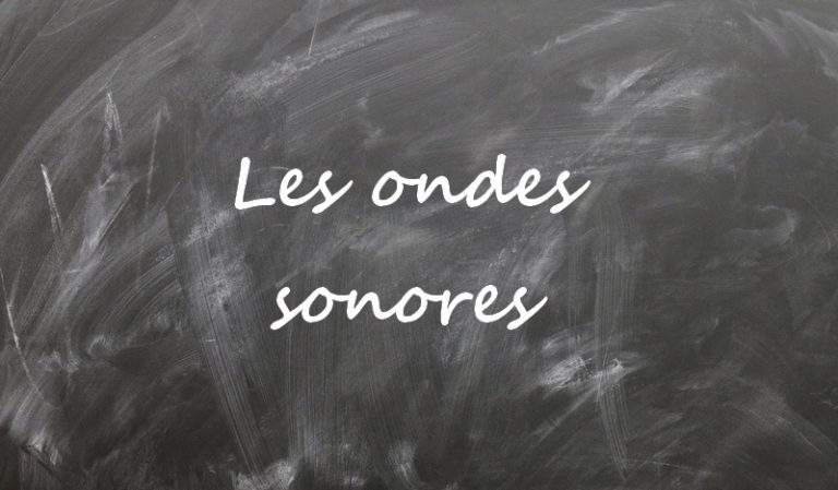 Les Onde Sonores D Finitions Cours Niveau Seconde