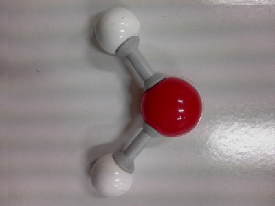 Modèle moléculaire de l'eau