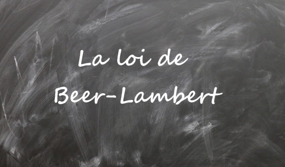 Loi de beer discount lambert a elc