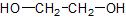 Formule développée de l'ethan-1,2-diol