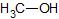 Formule développée du méthanol