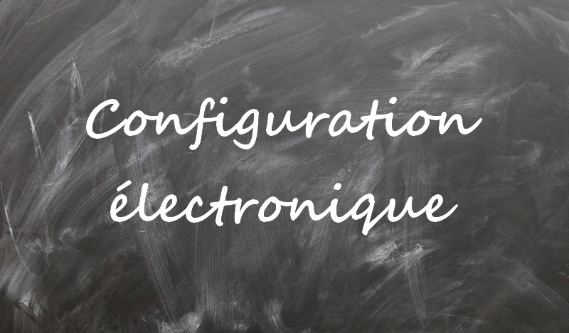 Configuration électronique
