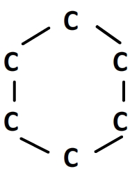 squelette carboné cyclohexane